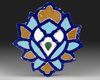 A TIMURID STYLE POTTERY TILE, EARLY 20TH CENTURY