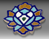 A TIMURID STYLE POTTERY TILE, EARLY 20TH CENTURY