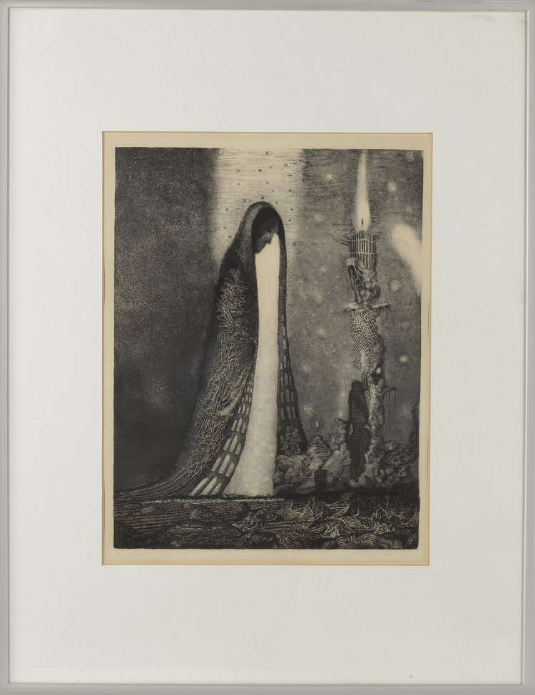 ETCHING "CANDLE", 1880