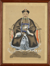 A CHINESE ANCESTOR'S PAINTING, 20TH CENTURY