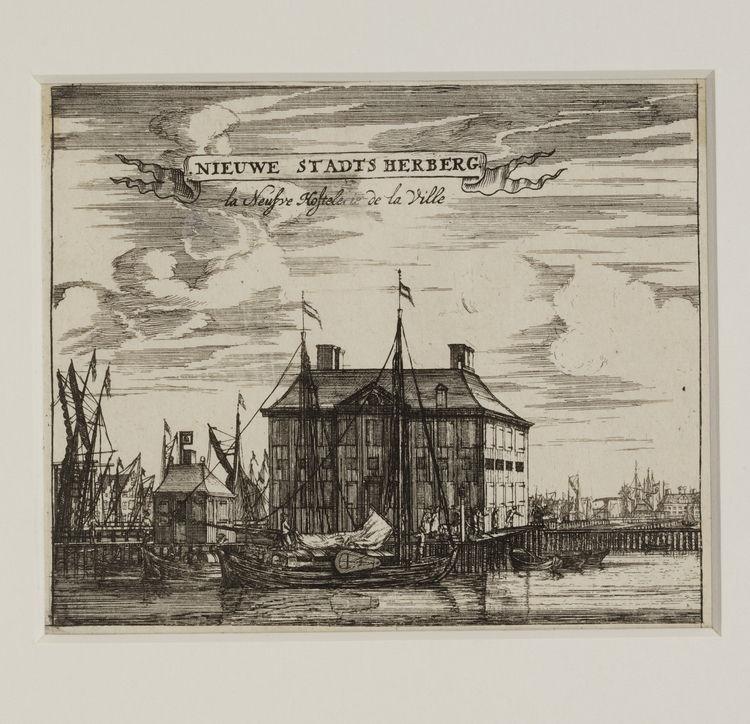 NIEUWE STADTS HERBERG, ETCHING