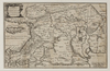 A MAP OF THE LAND OF CANAAN, ENGRAVING