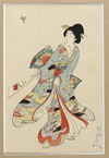 A JAPANESE WOODBLOCK PRINT, TOYOHARA CHIKANOBU, CIRCA 1890