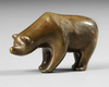 BRONZE BEAR SCULPTURE