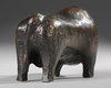 JILLES WAAGMEESTER (1949-2023), A BRONZE FIGURINE OF A BULL