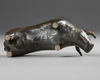JILLES WAAGMEESTER (1949-2023), A BRONZE FIGURINE OF A BULL