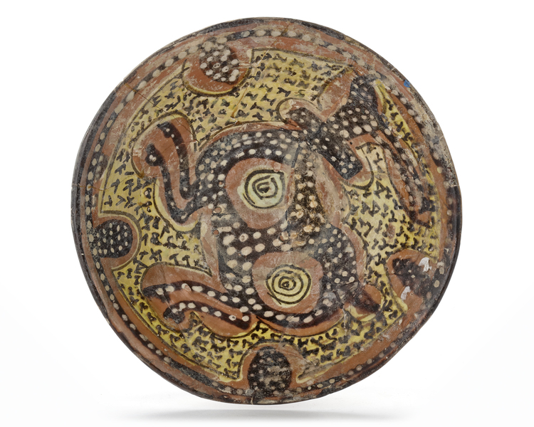 A NISHAPUR POTTERY BOWL, PERSIA, 10TH CENTURY
