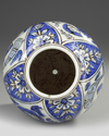 A PERSIAN QAJAR POTTERY VASE, 19TH CENTURY