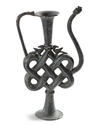 A RARE BRONZE EWER, DECCAN, CENTRAL INDIA, 16TH OR EARLY 17TH CENTURY