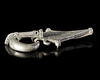 A BYZANTINE SILVER BUCKLE, 6TH CENTURY AD