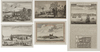 A COLLECTION OF HISTORICAL ENGRAVINGS OF PORT CITIES AND FORTS