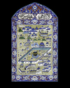 AN IZNIK-STYLE TILE PANEL KUTAHYA, TURKEY, 19TH CENTURY