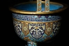 A CHINESE CLOISONNÉ TWIN-HANDLED DING CENSER, 18TH-19TH CENTURY
