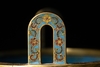 A CHINESE CLOISONNÉ TWIN-HANDLED DING CENSER, 18TH-19TH CENTURY
