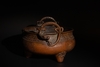A LARGE CHINESE BRONZE INCENSE BURNER