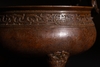 A LARGE CHINESE BRONZE INCENSE BURNER