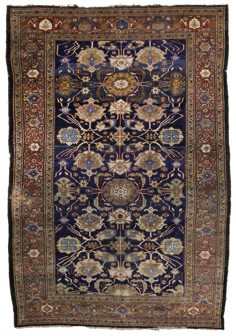 A VERY RARE ZIEGLER MAHAL RUG