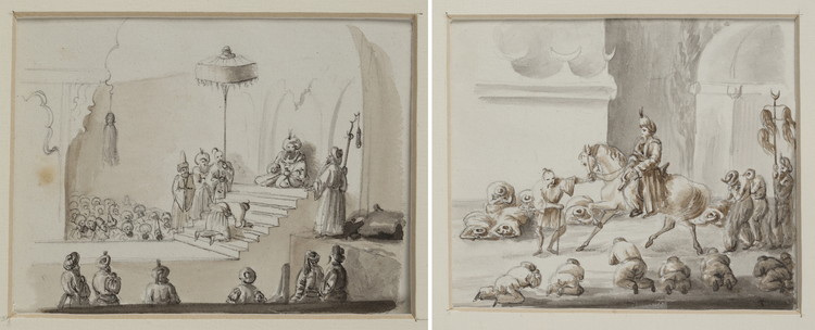 IMPERIAL COURT SCENES – TRIBUTE AND AUDIENCE