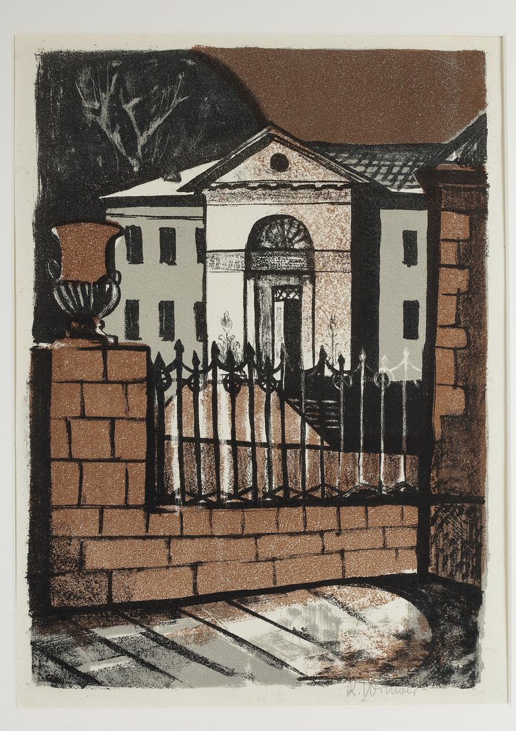 NIGHTSCAPE OF A GRAND ESTATE