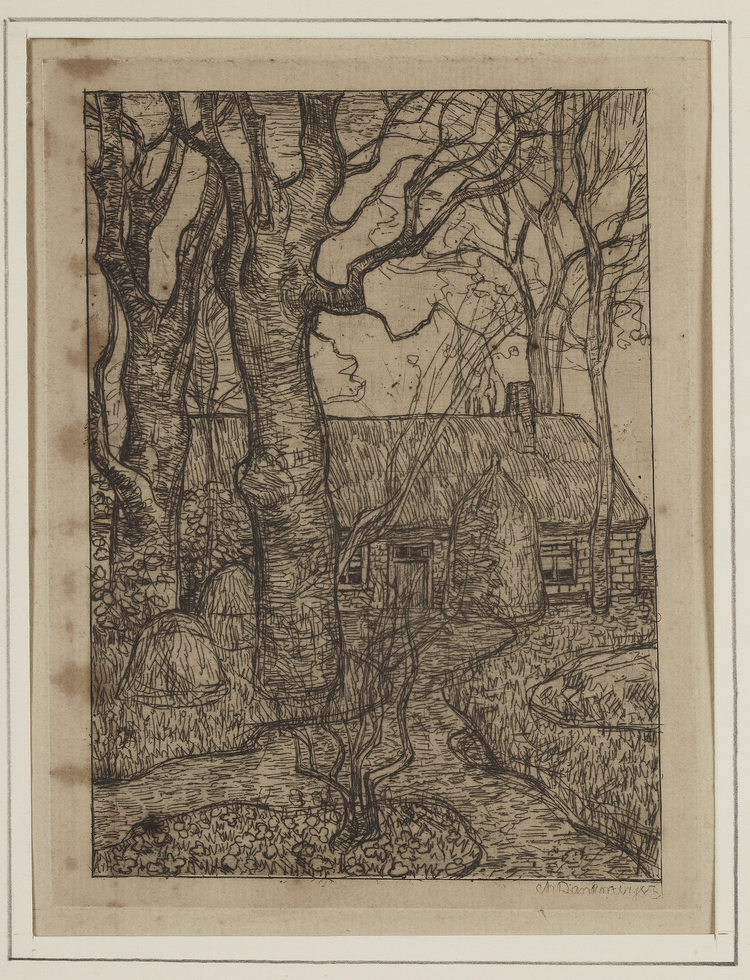 COTTAGE AMONG TREES, CHARLES DANKMEIJERS