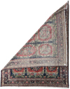 AN ANTIQUE SQUARE KARABAG CARPET
