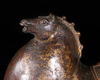 A CHINESE GILT BRONZE HORSE STATUE,19TH CENTURY