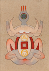 GHULAM RASOOL SANTOSH 1929-1997 MEDITATION