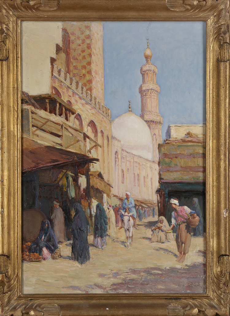 ORIENTAL PAINTING, CAIRO, 20TH CENTURY