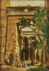 ORIENTAL SCENE PAINTING