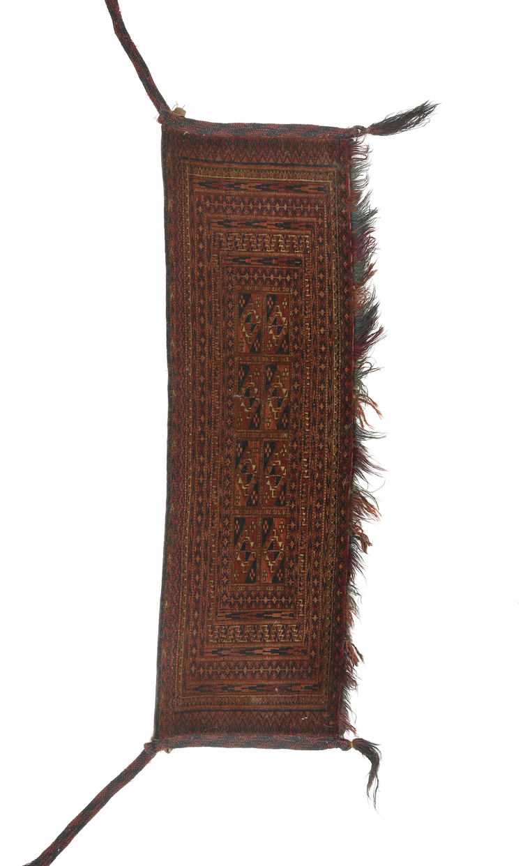 AN ANTIQUE SARYK TORBA, TURKMENISTAN