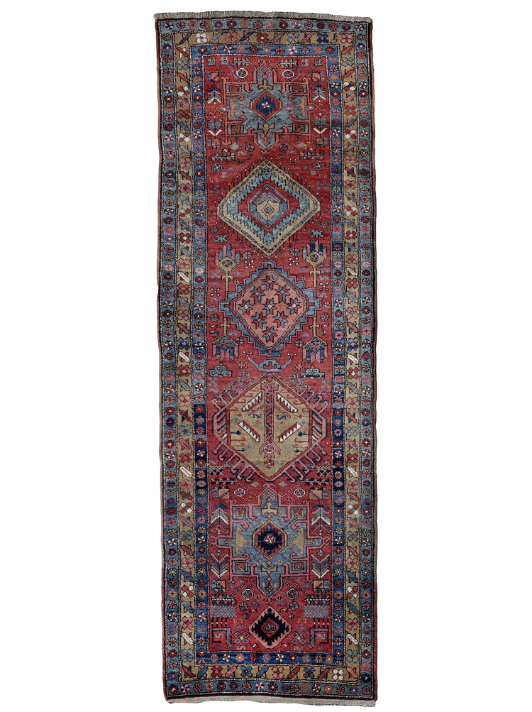 AN ANTIQUE HERIZ RUNNER