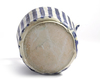 A KASHAN BLUE AND WHITE POTTERY EWER, PERSIA, 11TH-12TH CENTURY