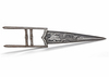 AN INDIAN SILVER PLATED (KATAR) DAGGER, 19TH CENTURY