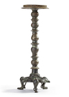 A KHORASAN BRONZE LAMP STAND, PERSIA, 12TH-13TH CENTURY
