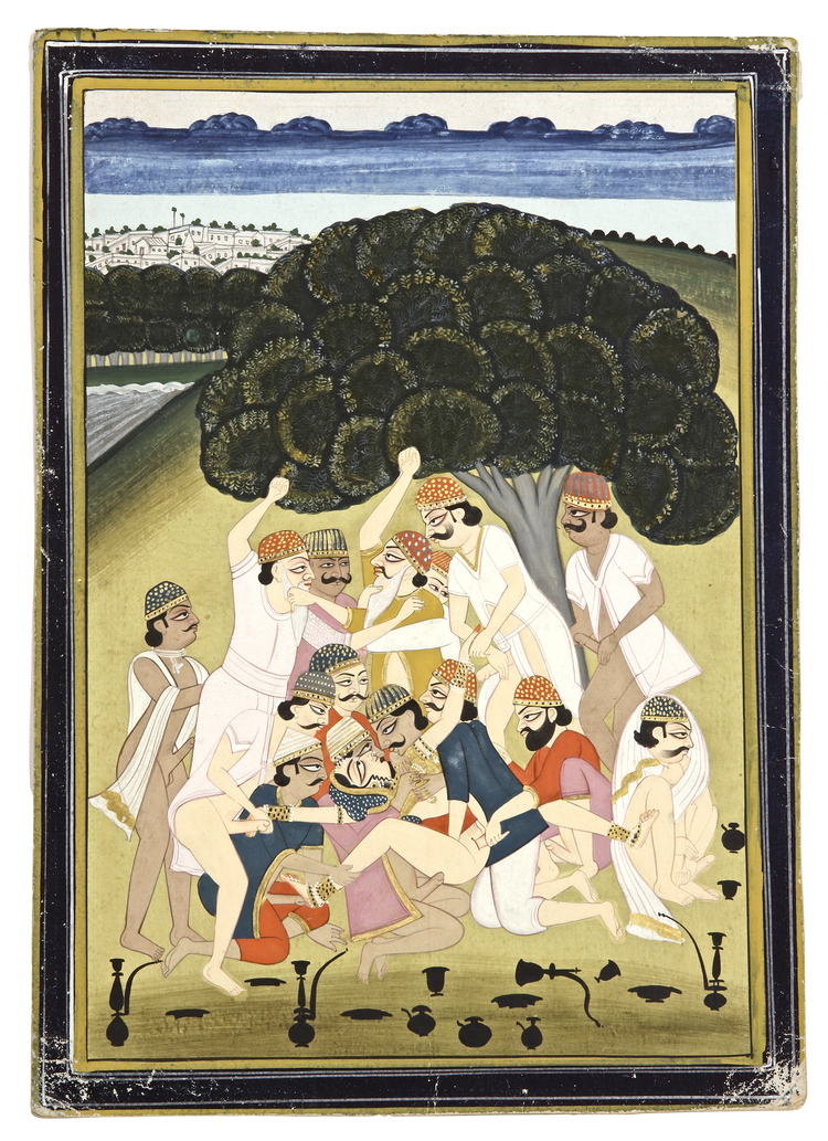 A FANCIFUL ORGY, JODHPUR, NORTH INDIA, CIRCA 19TH CENTURY