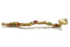 A CHINESE GILT BRONZE SCEPTRE WITH JADE INLAY, 20TH CENTURY
