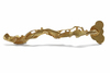 A CHINESE GILT BRONZE SCEPTRE WITH JADE INLAY, 20TH CENTURY