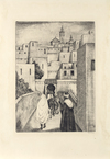 MOROCCAN CITYSCAPE ETCHING OF FES