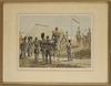 DUTCH INFANTRY CAMP SCENE, 1856