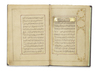 AN ILLUMINATED OTTOMAN PRAYER BOOK, SIGNED HELMI AL-RIZAOI AND DATED 1304 AH/1886 AD