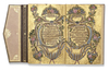 AN ILLUMINATED OTTOMAN QURAN SIGNED BY HAFIZ IBRAHIM HULUSI, TURKEY, DATED 1266 AH/1849 AD