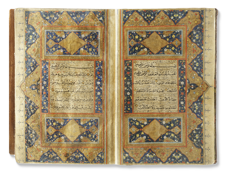 AN ILLUMINATED OTTTOMAN QURAN, DATED 980 AH/1572 AD
