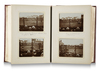 AN ALBUM OF PHOTOGRAPHS DURING THE VISIT OF THE PERSIAN SHAH MOZAFFAREDDINE IN PARIS