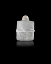 AN ISLAMIC CARVED CRYSTAL AMULET WITH KUFIC INSCRIPTIONS, 10TH-12TH CENTURY