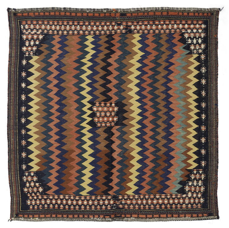 AFSHAR SOFREH FLATWEAVE, FROM NORTHWESTERN PERSIA, GRAMIN REGION
