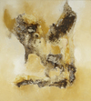 BERNIE AUTSEMA (1940), ABSTRACT COMPOSITION, MIXED MEDIA ON CANVAS