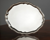 A DUTCH SILVER OVAL TRAY, 1960