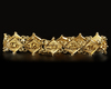AN INDIAN 14 CARAT GOLD FILIGREE BRACELET