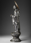 JIZO BOSATSU BRONZE FIGURE, JAPAN, 18TH CENTURY