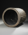 A LARGE JAPANESE BRONZE BONSHO BELL, SHORIN-JI TEMPLE, 1949